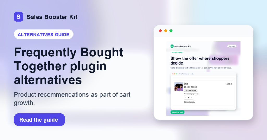 Frequently Bought Together WooCommerce Plugin Alternatives: Which Option Fits Your Store?