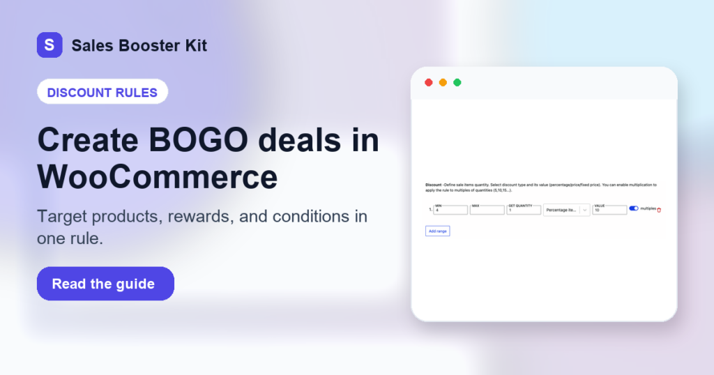 How to Create BOGO Deals in WooCommerce Without Discounting Everything