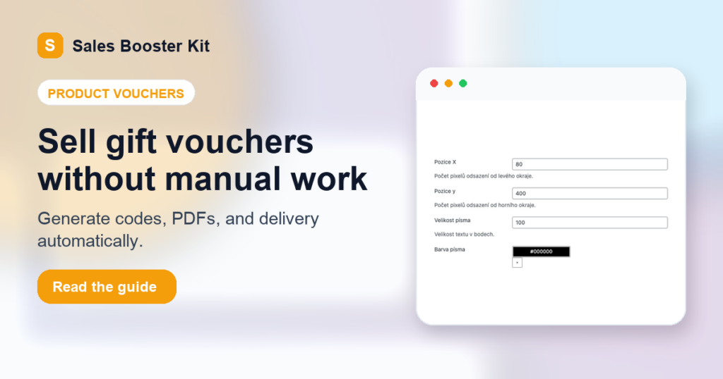 How to Sell Gift Vouchers in WooCommerce Without Manual Processing